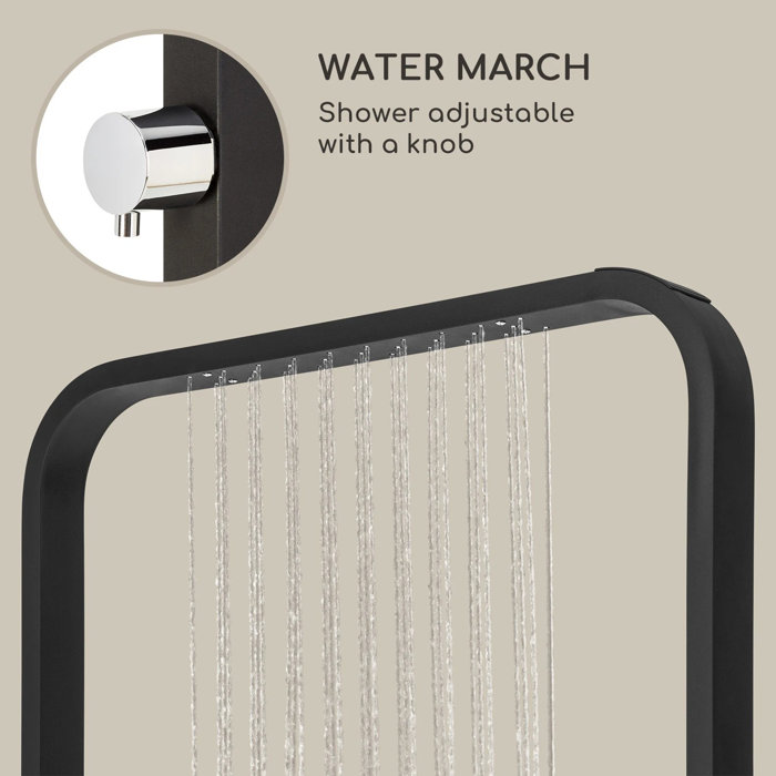 Designer Outdoor Showers Freestanding Portable Outdoor Shower with